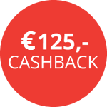 €125,- cashback AEG 