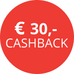 €30,- cashback AEG 