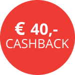 40,- cashback Tefal 