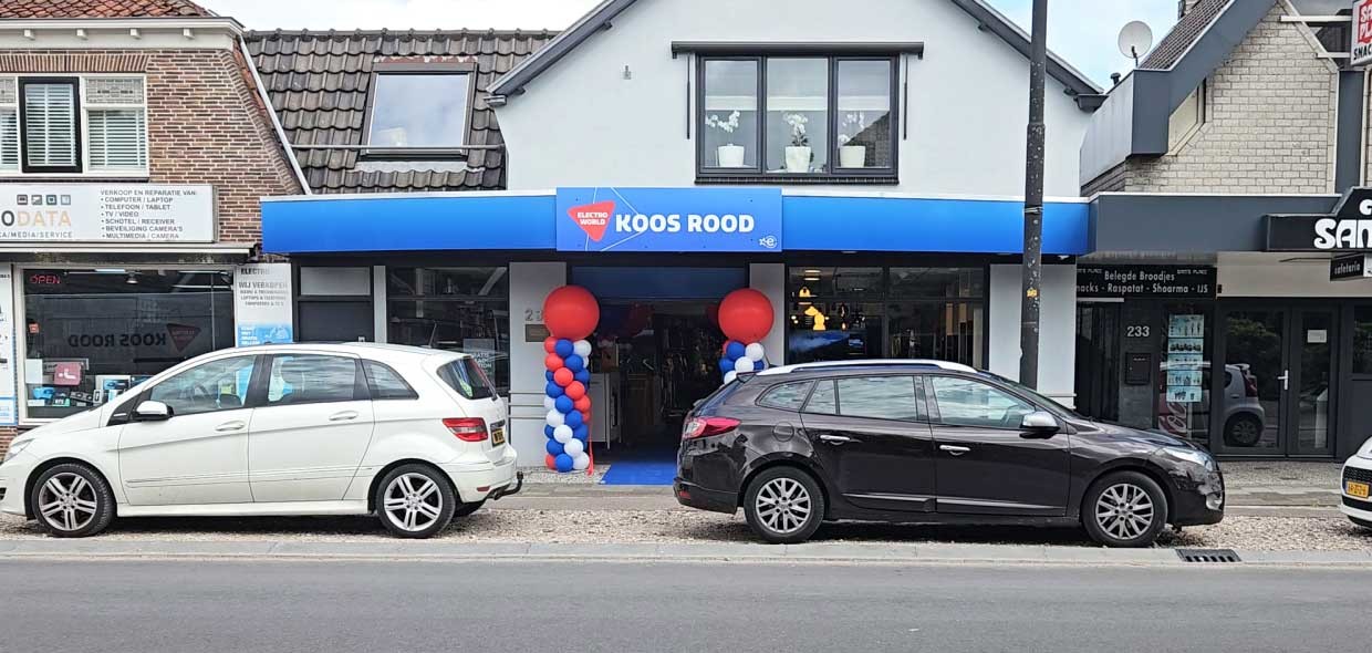 Electro World Koos Rood